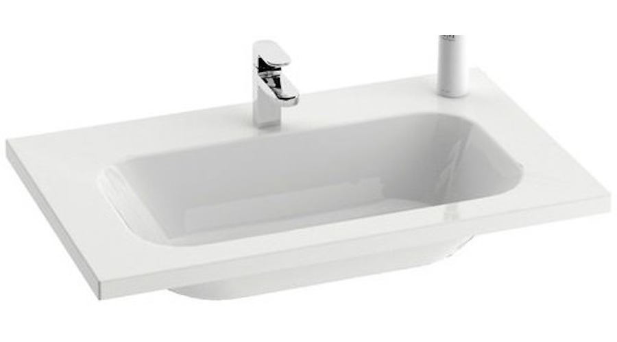 Раковина со скрытым переливом Ravak Chrome 700 XJG01270000 (детальная фотография)