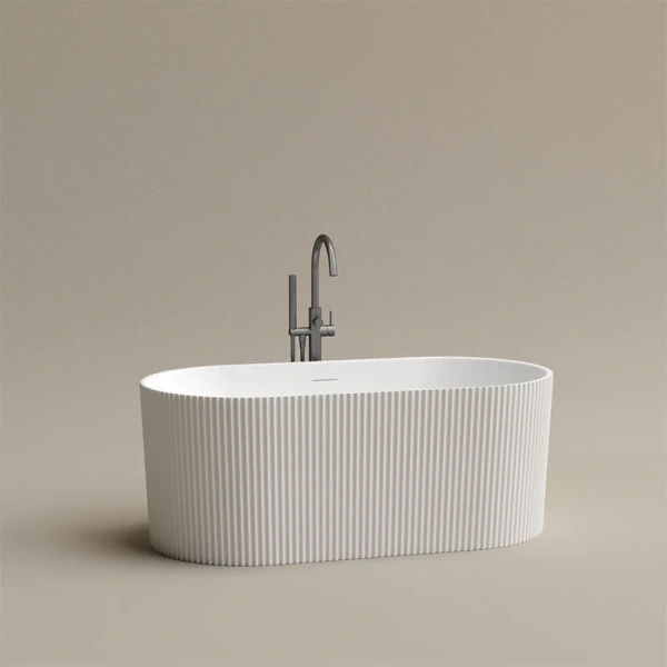 Aкриловая ванна Sancos Vivia FB24 отдельностоящая, 170 х 80 см, белый (детальная фотография), без гидромассажа