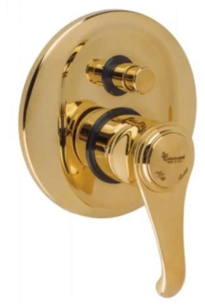 Смеситель для душа золото Emmevi Tiffany 6019OR (детальная фотография)