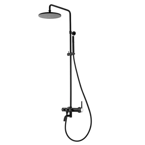 Душевая стойка Cezares Eco черный матовый - фото 3