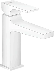 Смеситель для раковины Hansgrohe Metropol матовый белый