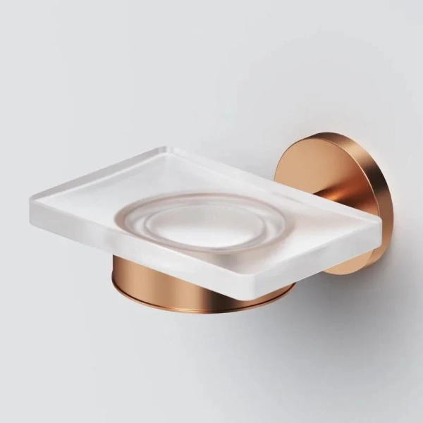 Мыльница Am.Pm X-Joy розовое золото A85A34244 (детальная фотография), настенные