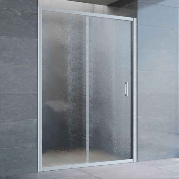 Душевая дверь стекло шиншилла Vegas-glass ZP 135 02 (детальная фотография), хром, бронза, золото, белые, другие