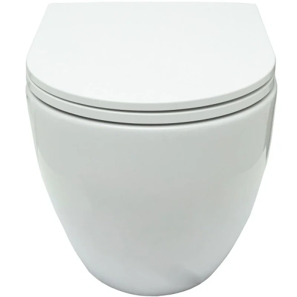 Унитаз подвесной Allen Brau Reality белый 4.32006.20 (детальная фотография), современные, hi-tech, круглые