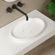 Раковина Abber Stein 50 см искусственный камень