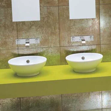 Раковина ArtCeram Fuori 1 43 см круглая TFL002 01 00 (детальная фотография), из санфарфора