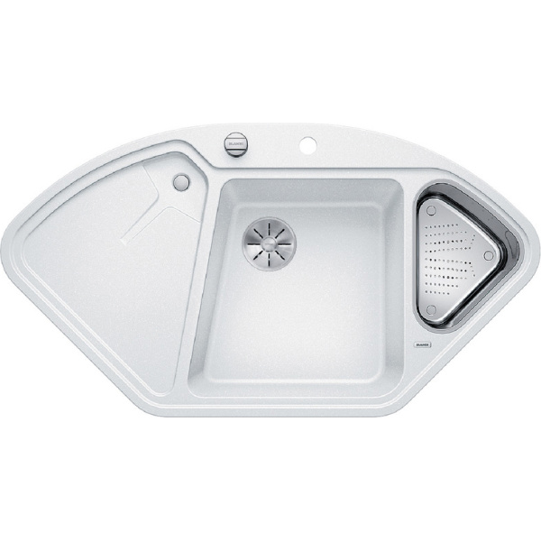 Мойка для кухни, цвет белый, Blanco Delta 523660 (детальная фотография)
