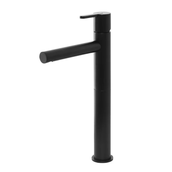 Смеситель для раковины Cezares Leaf чёрный матовый LEAF-LC1-NOP (детальная фотография)