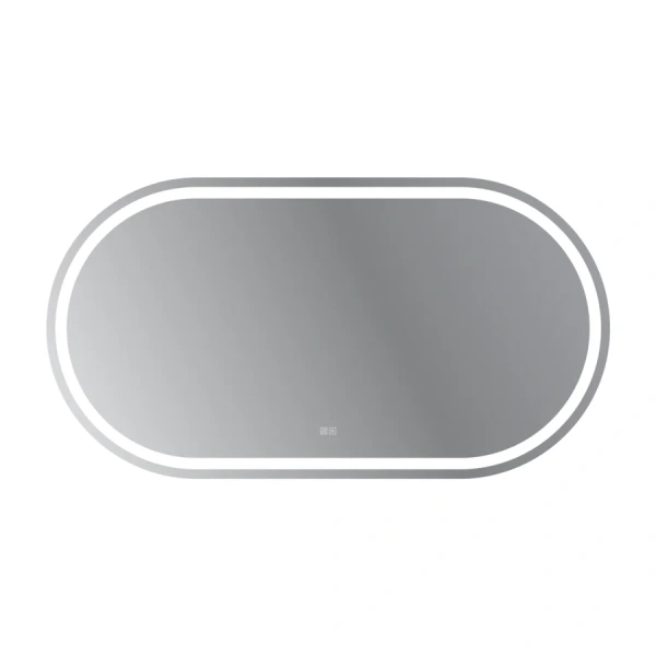 Зеркало с подсветкой Cezares Giubileo 150 см овальное CZR-SPC-GIUBILEO-1500-800-TCH-WARM (детальная фотография)