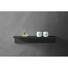 Полочка для ванной Abber Stein черная матовая