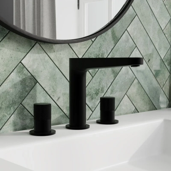 Смеситель для раковины WasserKRAFT Fulda черный 5235 (детальная фотография), черные