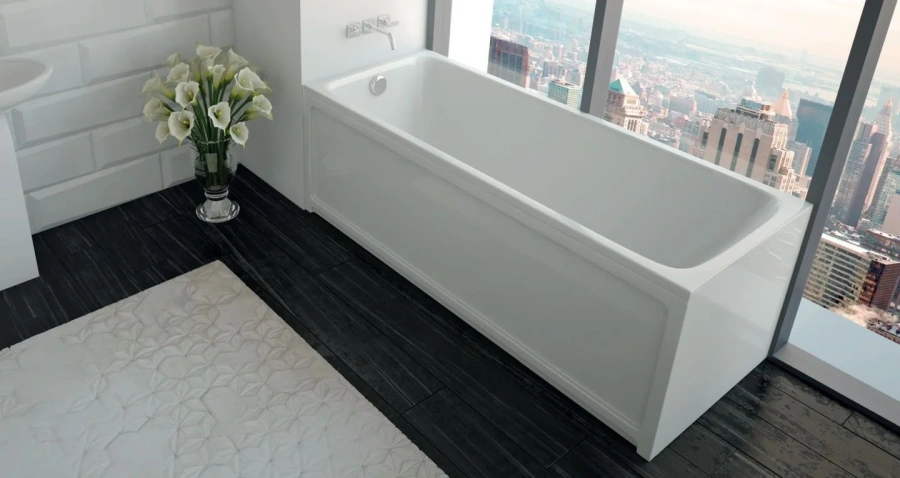 Экран фронтальный Акватек Мия 165 см белый EKR-F0000066 (детальная фотография), нет в наличии