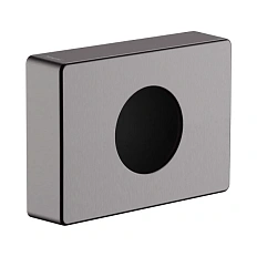 Держатель гигиенических пакетов Hansgrohe AddStoris шлифованный черный хром