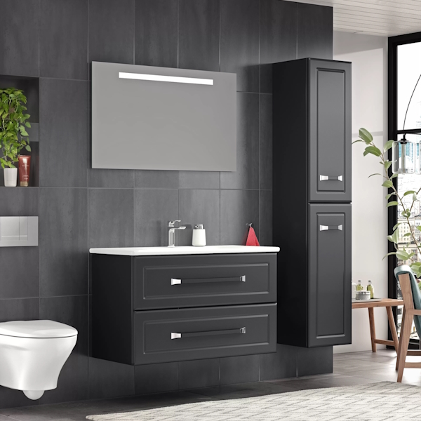 Зеркало с подсветкой Gustavsberg Iconic/Puristic 100 см прямоугольное GB71CCML10 (детальная фотография), в наличии