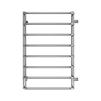 Полотенцесушитель водяной Terminus Стандарт П8 500х800 с боковым подключением