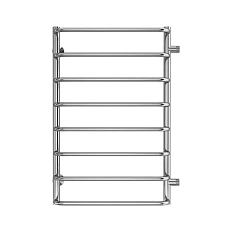 Полотенцесушитель водяной Terminus Стандарт П8 500х800 с боковым подключением