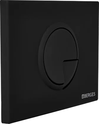 Инсталляция для унитаза Berges Novum клавиша R5 Soft Touch черная 040225 (детальная фотография), для унитаза index_1