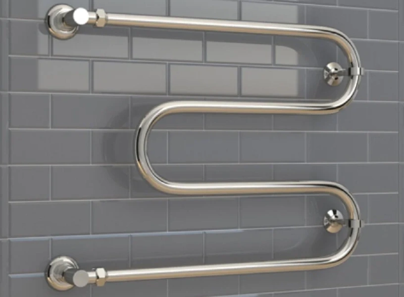 Полотенцесушитель водяной Стилье Классика 00004-6040 (детальная фотография), хром