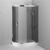 Душевой уголок Am.Pm Like 120х80 см стекло тонированное