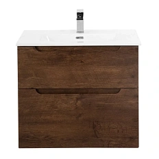 Тумба под раковину подвесная BelBagno Etna 80 см rovere moro