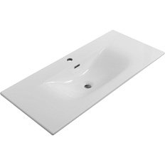 Раковина мебельная BelBagno 101 см белая