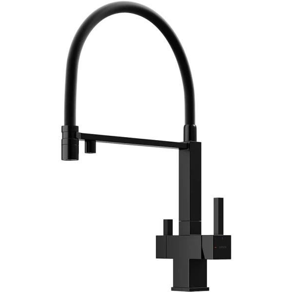 Смеситель для кухни Sancos Moro черный SC4006MB (детальная фотография)