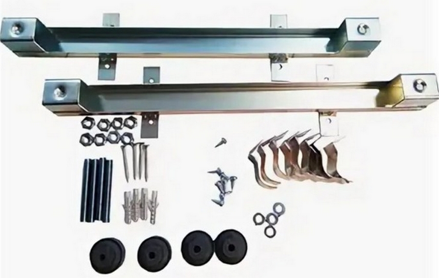 Универсальный комплект ног Cezares Eco для прямоугольных акриловых ванн LEG-KIT-100 (детальная фотография)