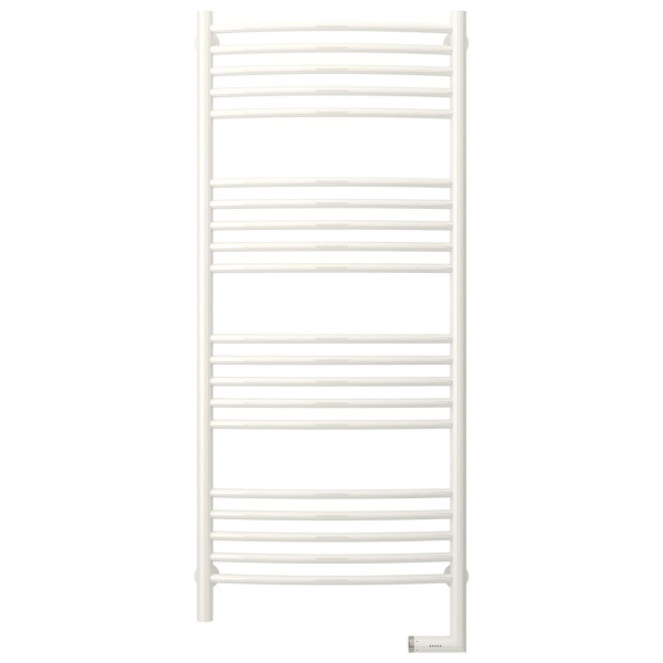 Полотенцесушитель электрический правый, цвет белый перемычка выгнутая Сунержа Богема 2.0 1200х500 12-5203-1250 (детальная фотография), по запросу