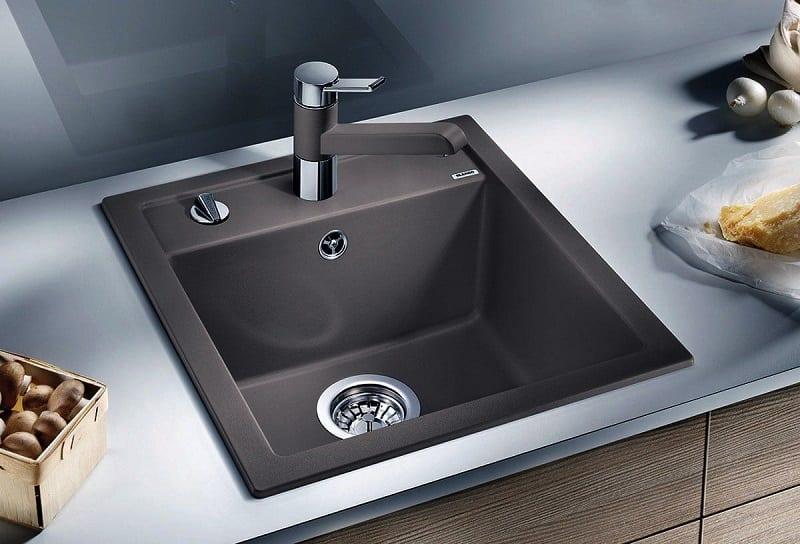 Мойка для кухни Blanco Dalago 45-F (детальная фотография), квадратная