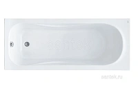 Ванна акриловая прямоугольная Santek Тенерифе XL 1.WH30.2.213, 150 х 70 см, белая