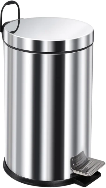 Мусорное ведро Berges хром 121004 (детальная фотография)