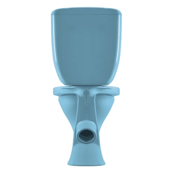 Унитаз компакт Santeri Воротынский голубой 1P4017S0600BF (детальная фотография), с бачком