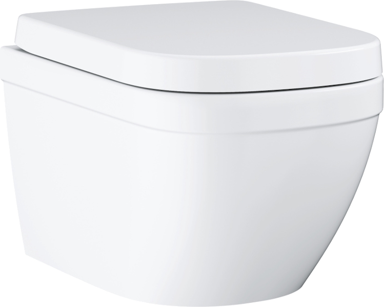 Унитаз подвесной Grohe Euro Ceramic с сиденьем 39554000 (детальная фотография)