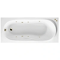 Ванна гидромассажная Excellent Sekwana Soft 170 x 75 см, белый/бронза, WAEX.SEK17.SOFT.BR