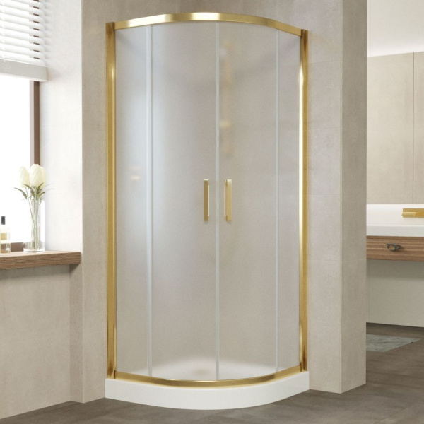 Душевой уголок стекло сатин Vegas-glass ZS 90 10 (детальная фотография), хром, бронза, золото, белые, черные, другие