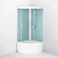 Душевая кабина Am.Pm X-Joy 90x90 см с сиденьем