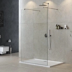 Душевая перегородка Cezares Liberta 125 см с двумя входами