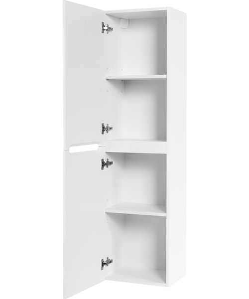 Шкаф-пенал подвесной BelBagno Etna 40 см bianco lucido левосторонний ETNA-1500-2A-SC-BL-P-L (детальная фотография), 40 см
