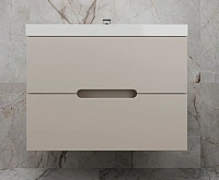 Тумба под раковину подвесная Style Line Матис 80 см крем