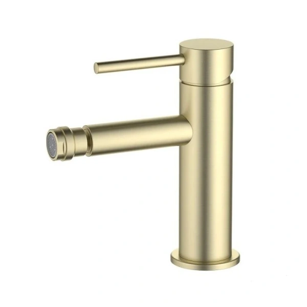 Смеситель для биде Акватек Европа шлифованное золото AQ1318BG (детальная фотография)