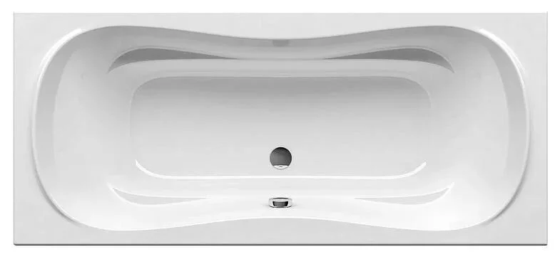 Ванна акриловая Ravak Campanula II 180х80 см белая CB21000000 (детальная фотография), 180x80 см