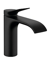Смеситель для раковины Hansgrohe Vivenis матовый черный однорычажный