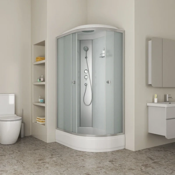 Душевая кабина Niagara Eco 3 120x80 см средний поддон (детальная фотография), 120х80