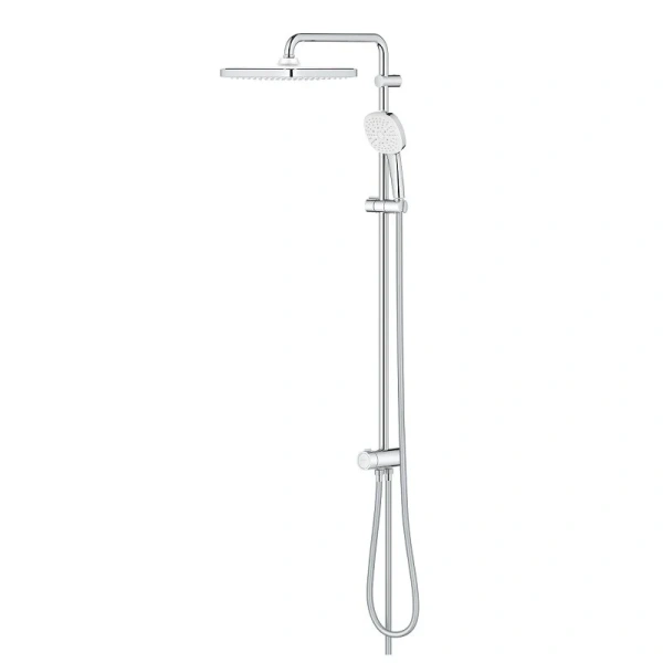 Душевая стойка Grohe Tempesta Cube с переключателем потоков 26694001 (детальная фотография), без излива
