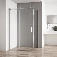Душевой уголок Cezares Stylus-Soft 130х100 см прозрачное стекло