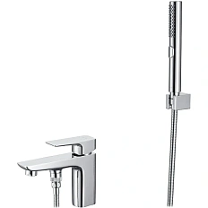 Смеситель для ванны Акватек Вега AQ1044 с гигиеническим душем