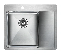 Мойка для кухни Paulmark Flank 59 см нержавеющая сталь, правосторонняя