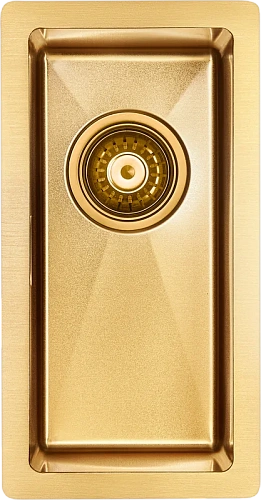 Мойка для кухни Paulmark Klein 23 см брашированное золото - фото 2