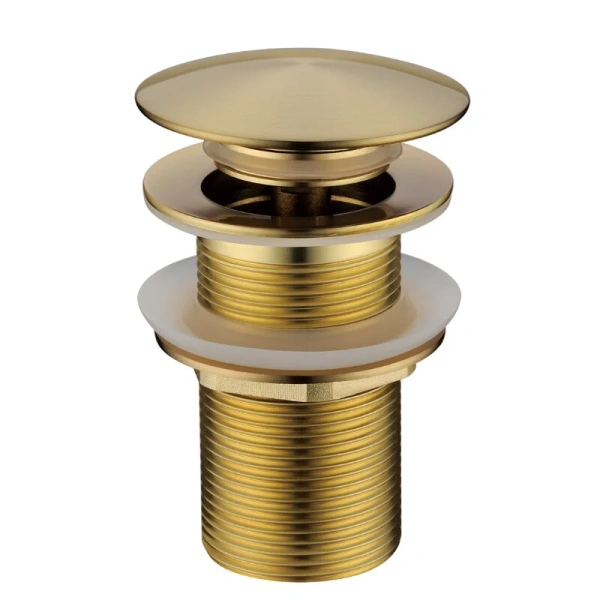 Донный клапан Boheme matt gold 612-MG (детальная фотография)