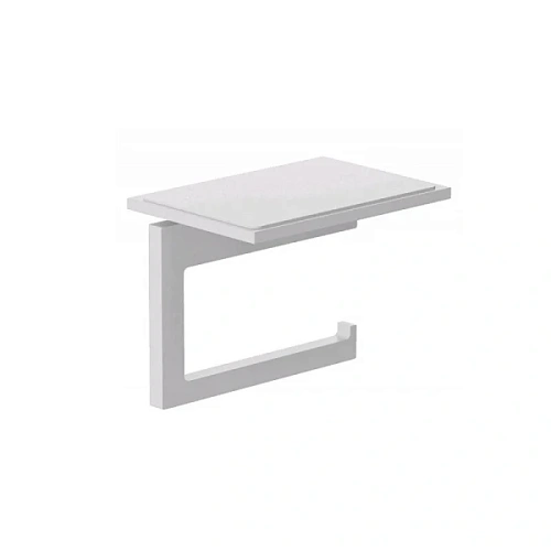 Бумагодержатель Kludi Vela C белый матовый - фото 2